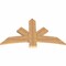 Ekena Millwork Alberta Smooth Timber Gable Bracket, Western Red Cedar, 48"W x 28"H x 1 1/2"D x 5 1/2"F, 14/12 Pitch GBW048X28X0206ALB00SWR - alternate 3